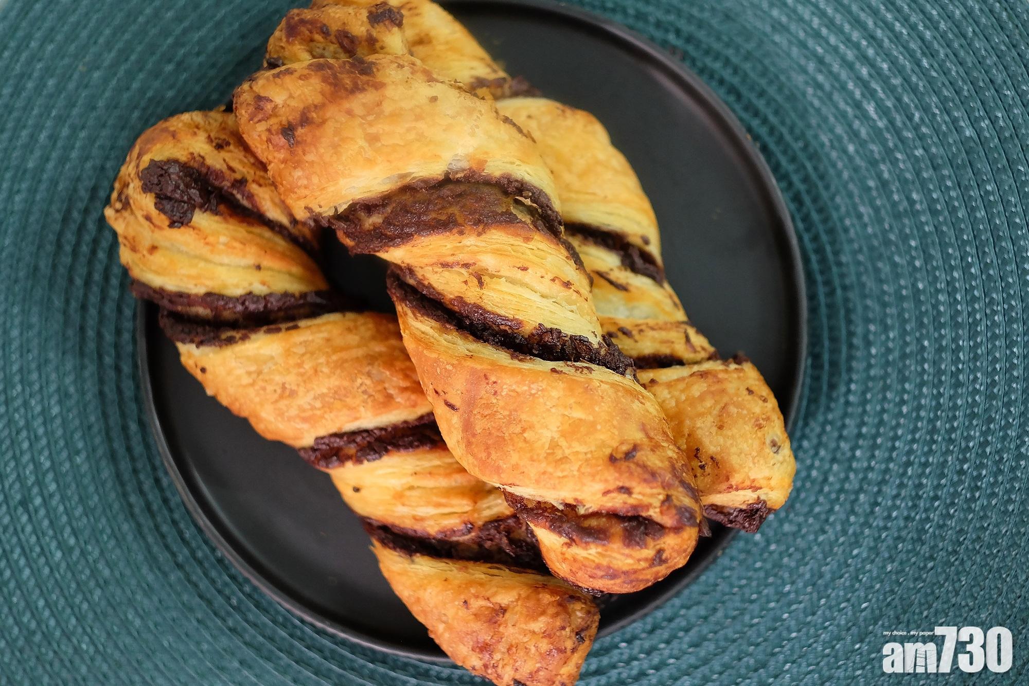 純素朱古力牛角包