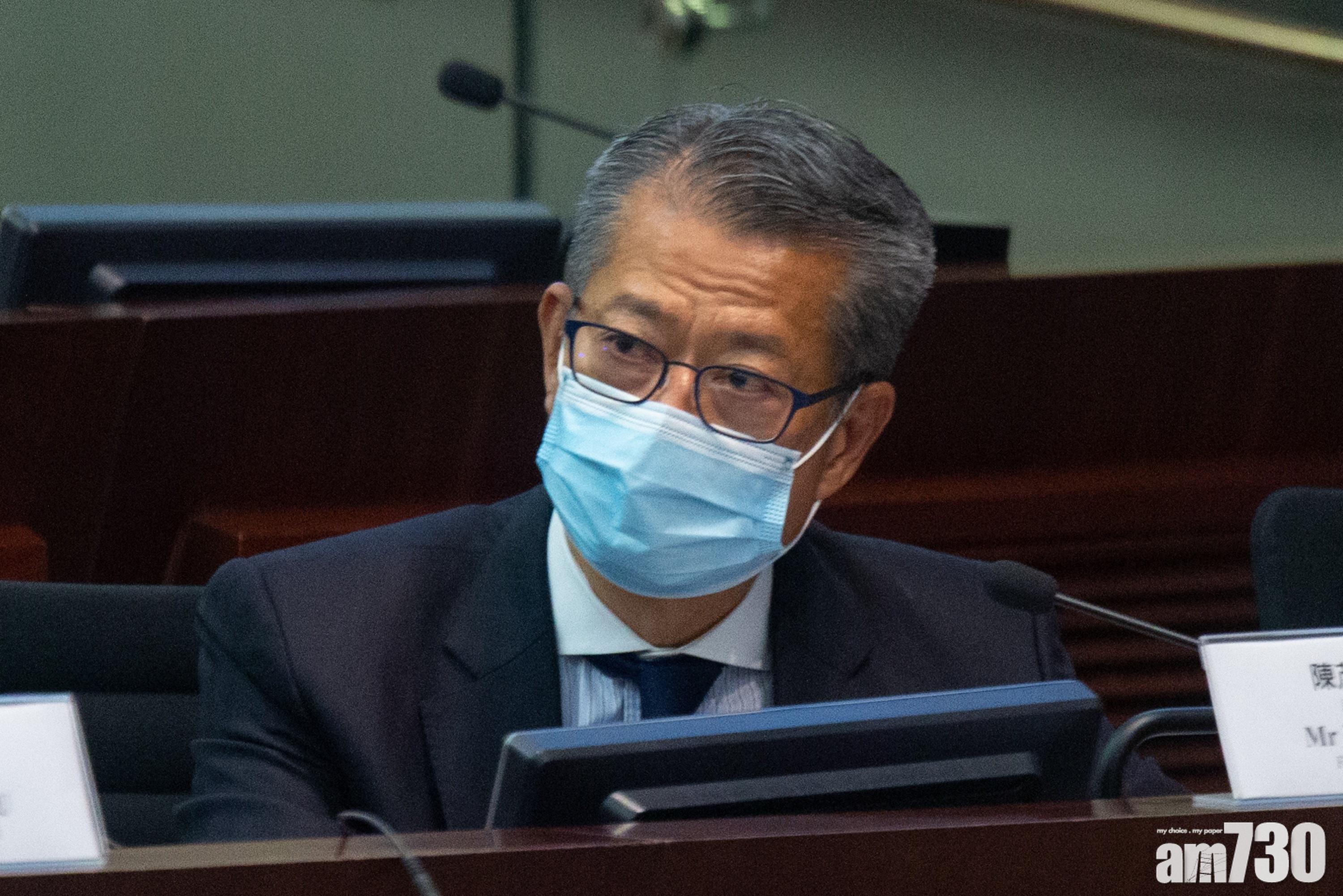 陳茂波表示,龐大的內地市場加上在更高水平上繼續對外雙向開放,將為香港經濟的恢復和增長提供龐大機遇。(資料圖片)