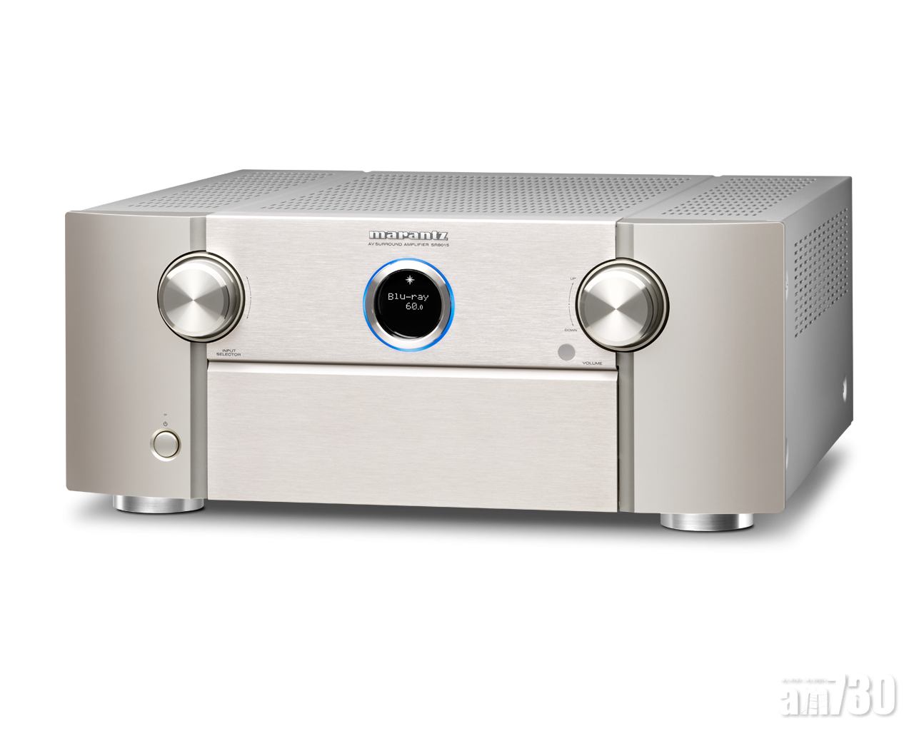 Marantz的SR8015亦告遭殃。