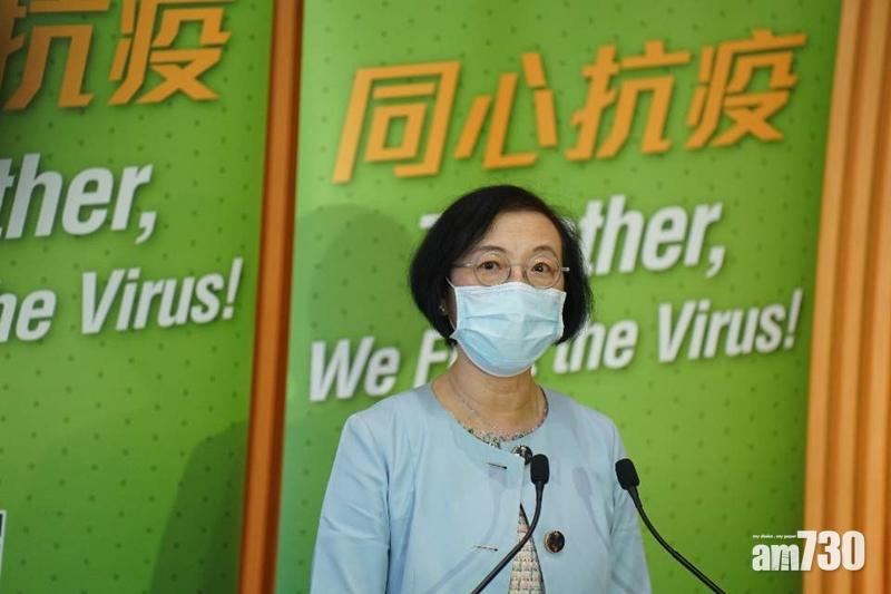 陳肇始稱不認為放寬食肆人數與維持限聚人數有邏輯不一致。(資料圖片)
