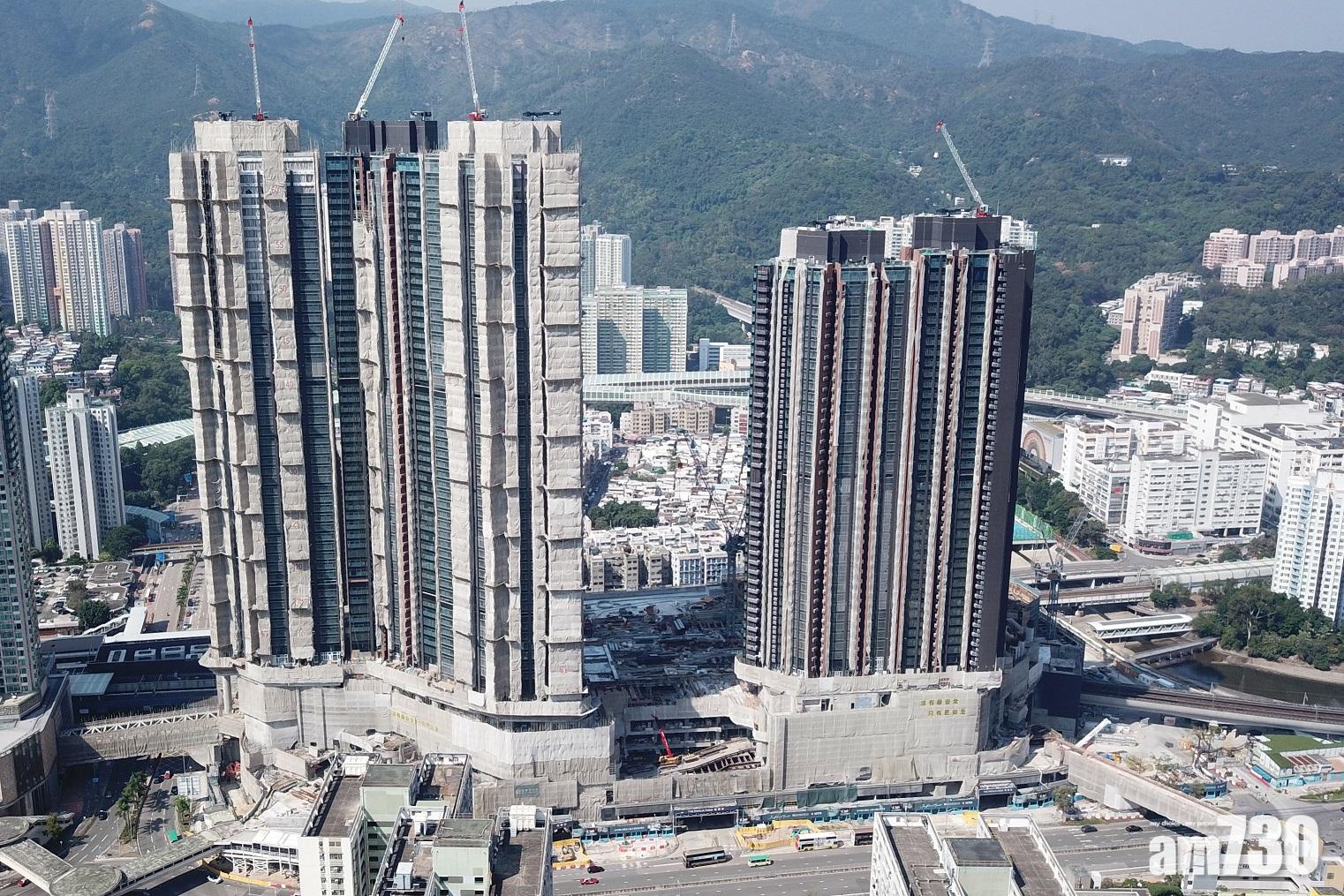 柏傲莊II首張價單涉337伙,折實售價572.8萬元起。(黃文山攝)