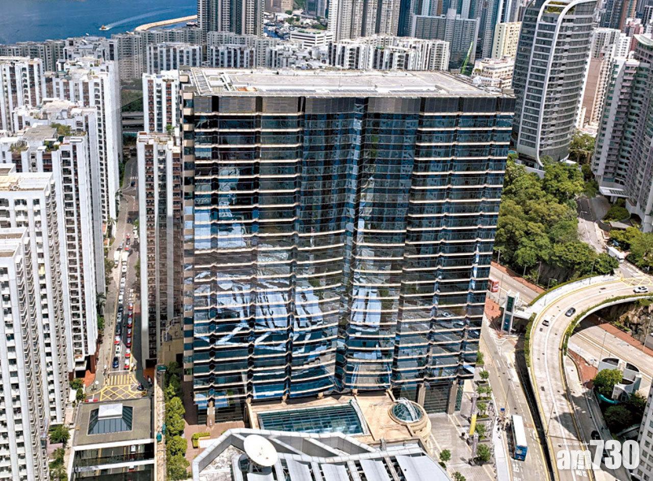 太古城中心一座樓面約63萬方呎。