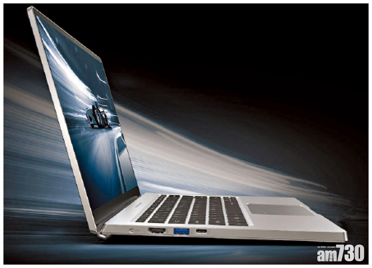 配備USB-C、Thunderbolt 4和USB3.2 Gen 2端子,擴充齊全。