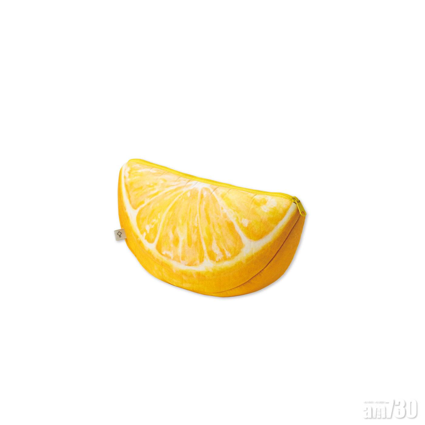 切片檸檬造型的化妝袋(圖片來源:YOU+MORE!)
