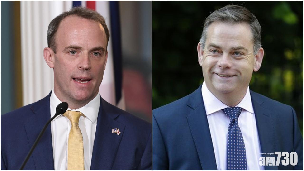 藍韜文連續第二日發聲明,英國考慮制裁行動。(資料圖片)