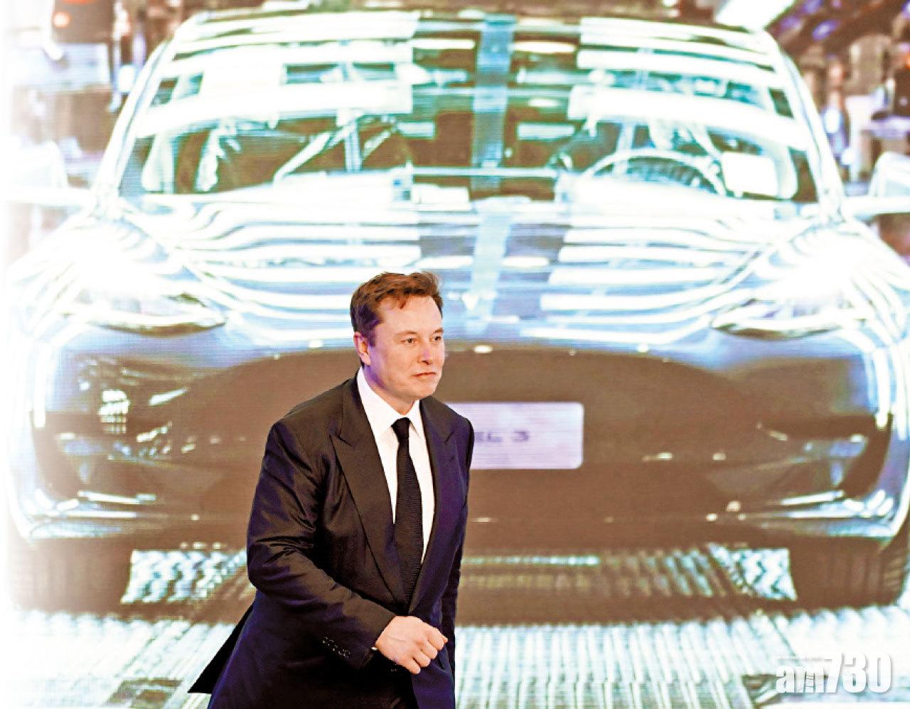 馬斯克稱其症狀輕微。(資料圖片、互聯網)