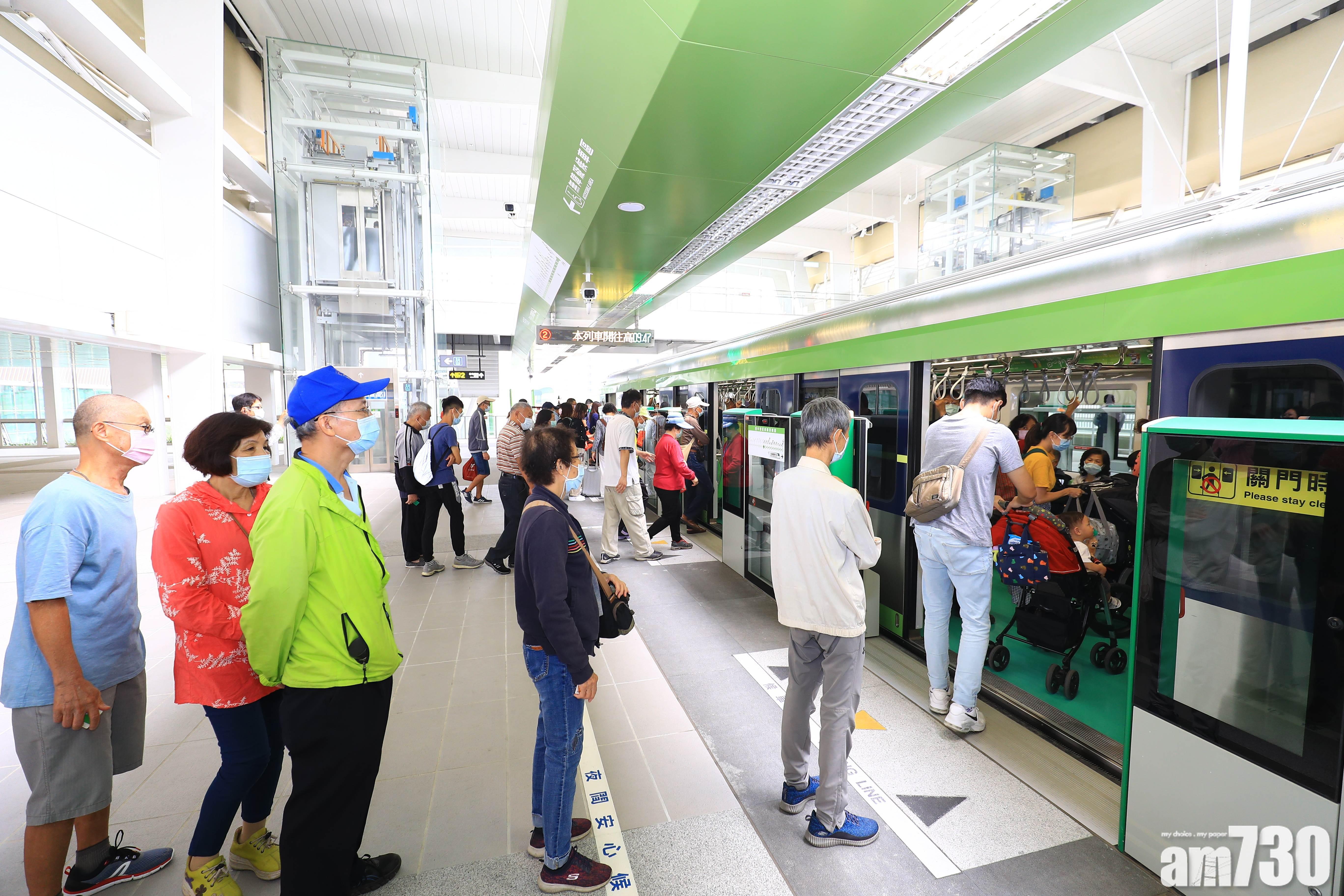 台中捷運今起免費試搭1個月。(互聯網)