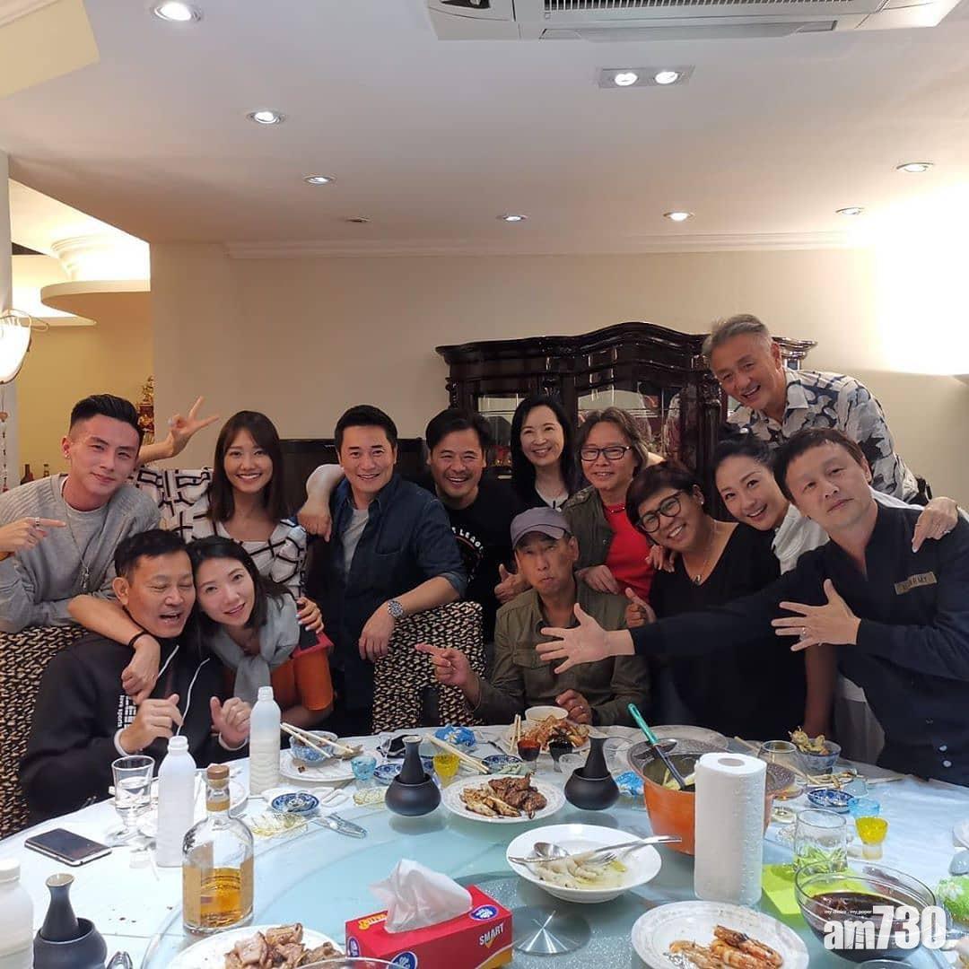 鄭敬基指再見曾偉權時,已是眾人相約食飯看大結局。翻查紀錄,相中的曾偉權的確消費瘦了不少。