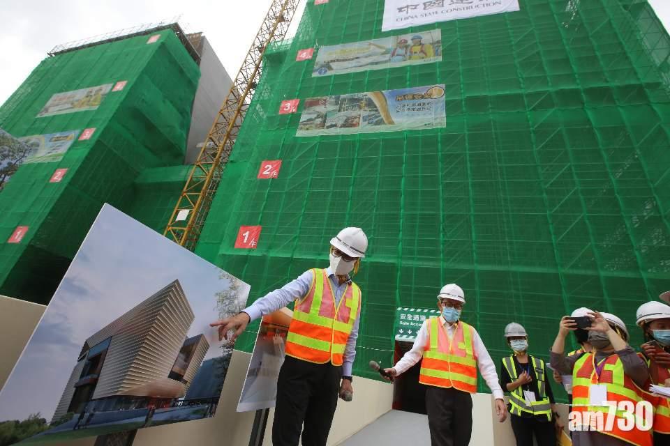 西九故宮博物館料2022年中開幕,800件藏品由北京南下展出。(黃文山攝)