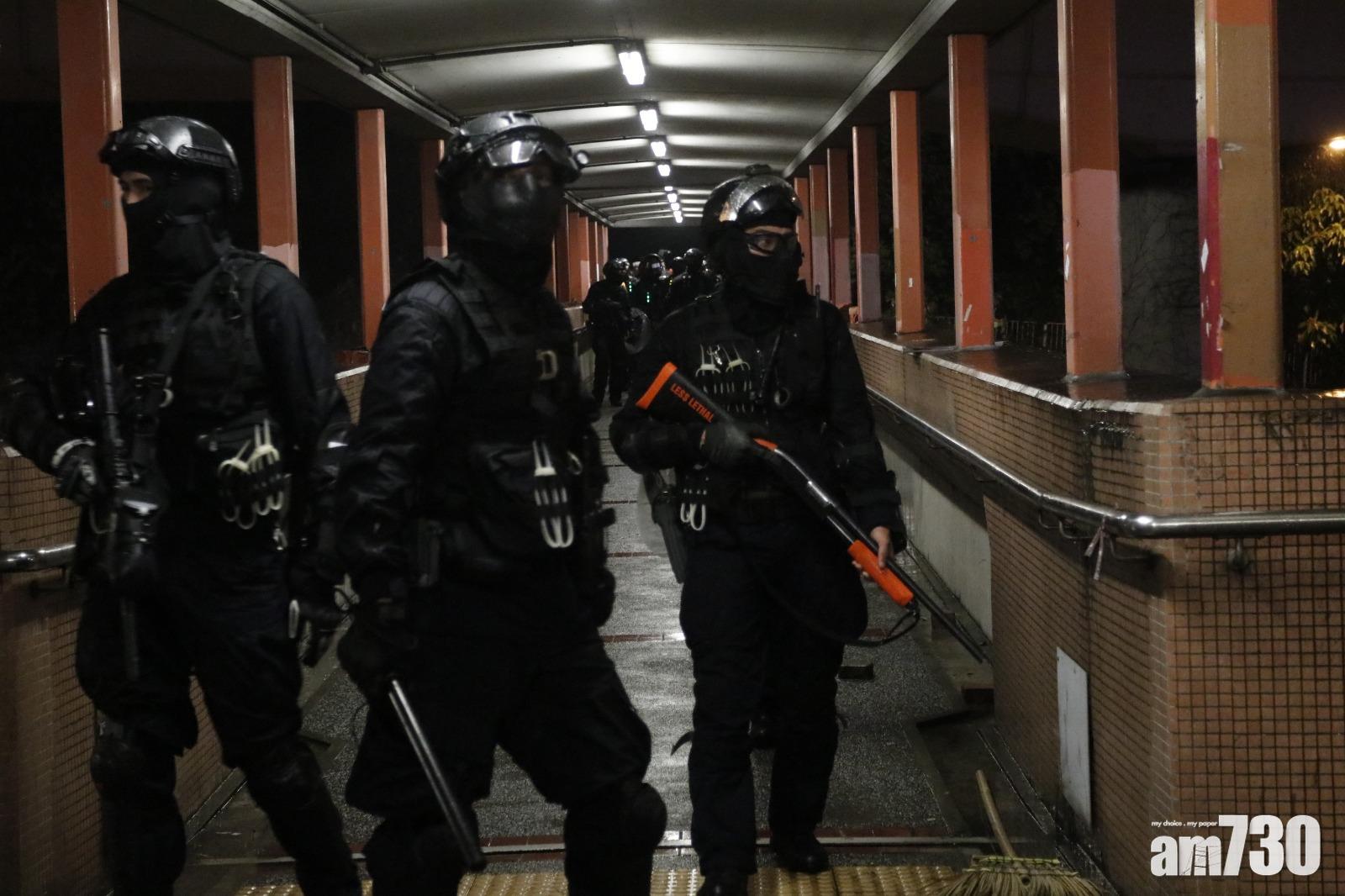 高院裁定警員執勤時不展示編號違反《香港人權法案》。(資料圖片)