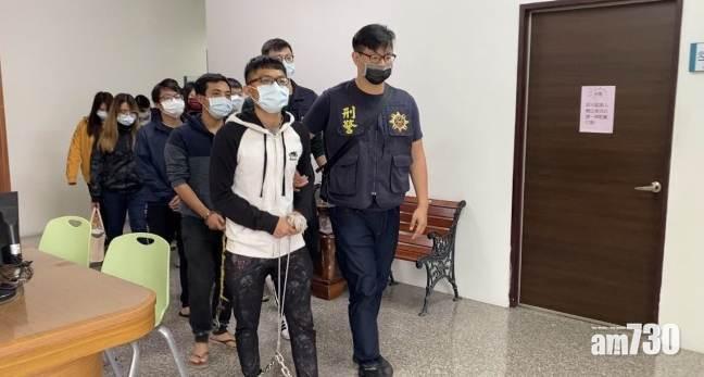 劉男等9人被捕。(互聯網)