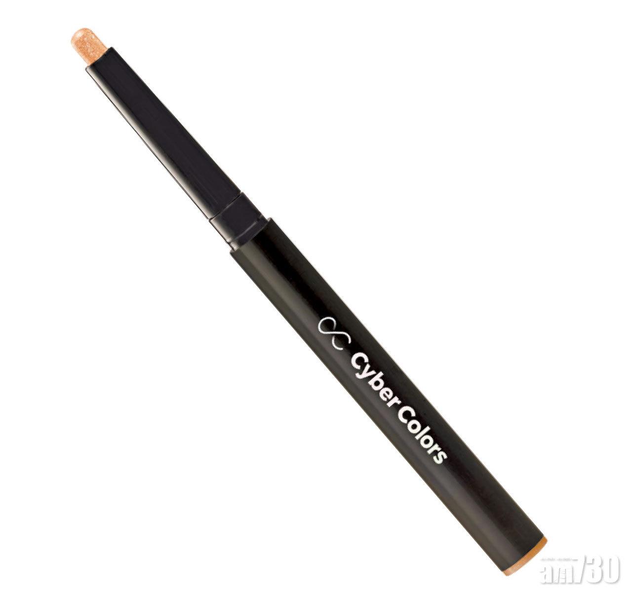 超顯色持久眼影筆(#03 Sun Dance) $98 (a)
奶油狀的質感柔滑易推,輕易描畫出暈染效果,加上顯色度高及防暈染配方,可令妝容可維持一整天。