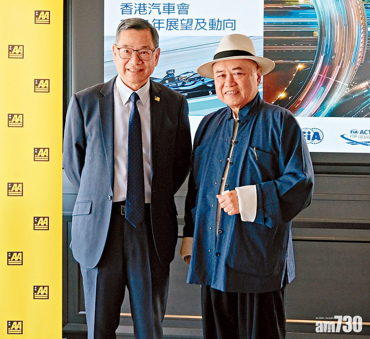 李耀培(左)指是項比賽是創舉。(徐炯晞攝)