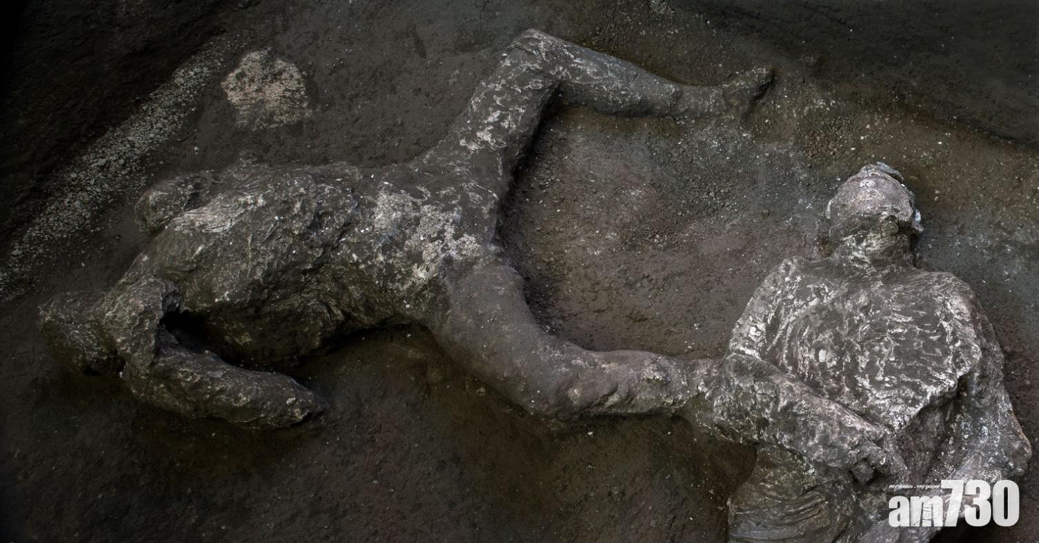 專家估計死者是一主一奴。(路透社)