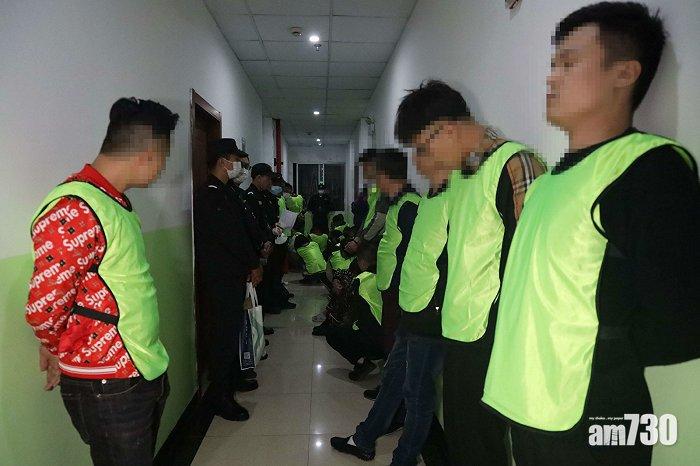 警方在多地展開行動,拘捕91人。(互聯網)