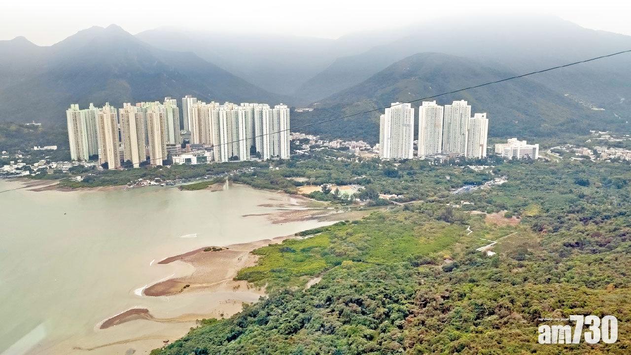 未來10年建屋土地,主要來自新發展區及大型發展項目。圖為東涌新發展區。(黃文山攝)