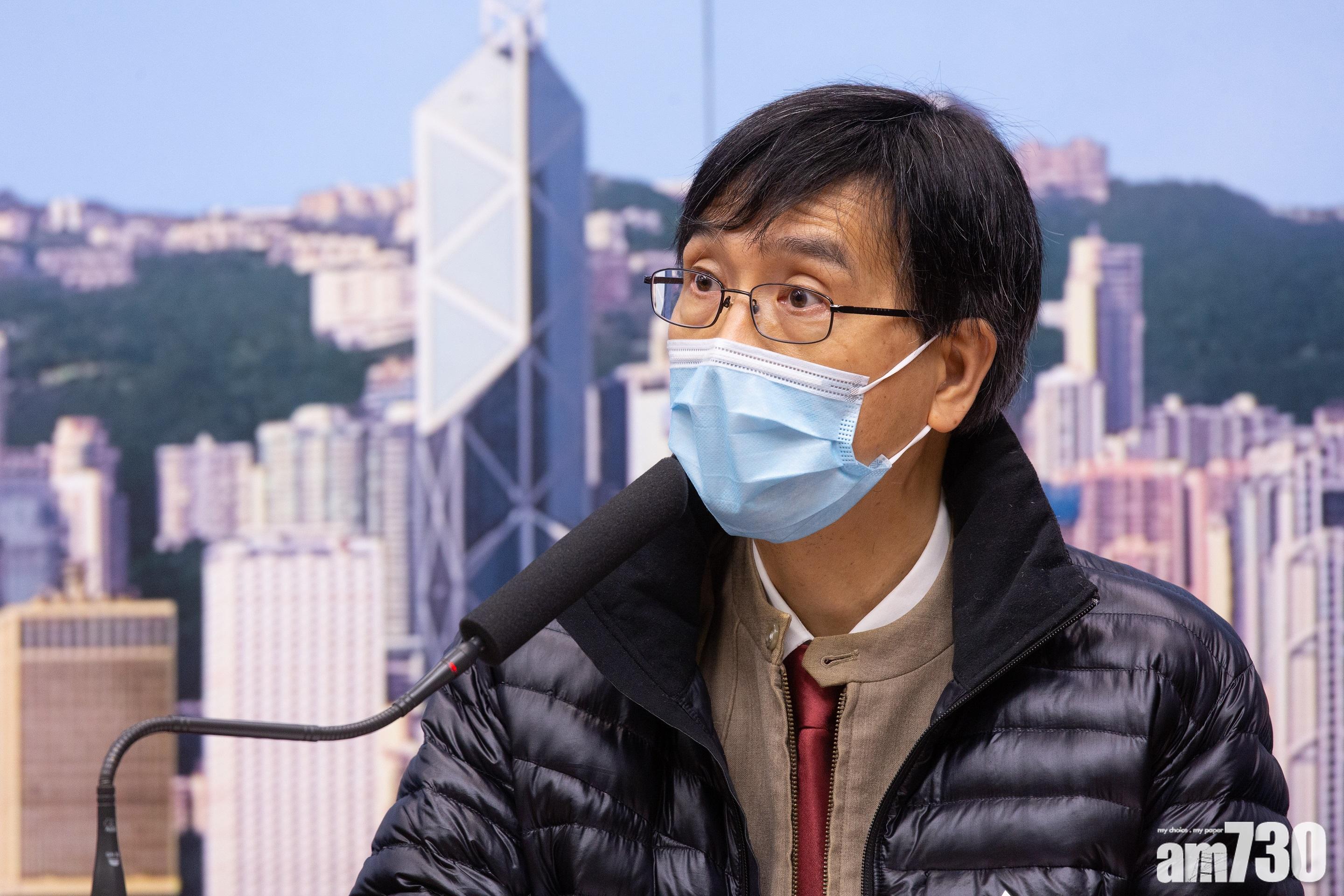 袁國勇認為政府應安排一萬名紀律部隊人員進行追蹤工作。(資料圖片)