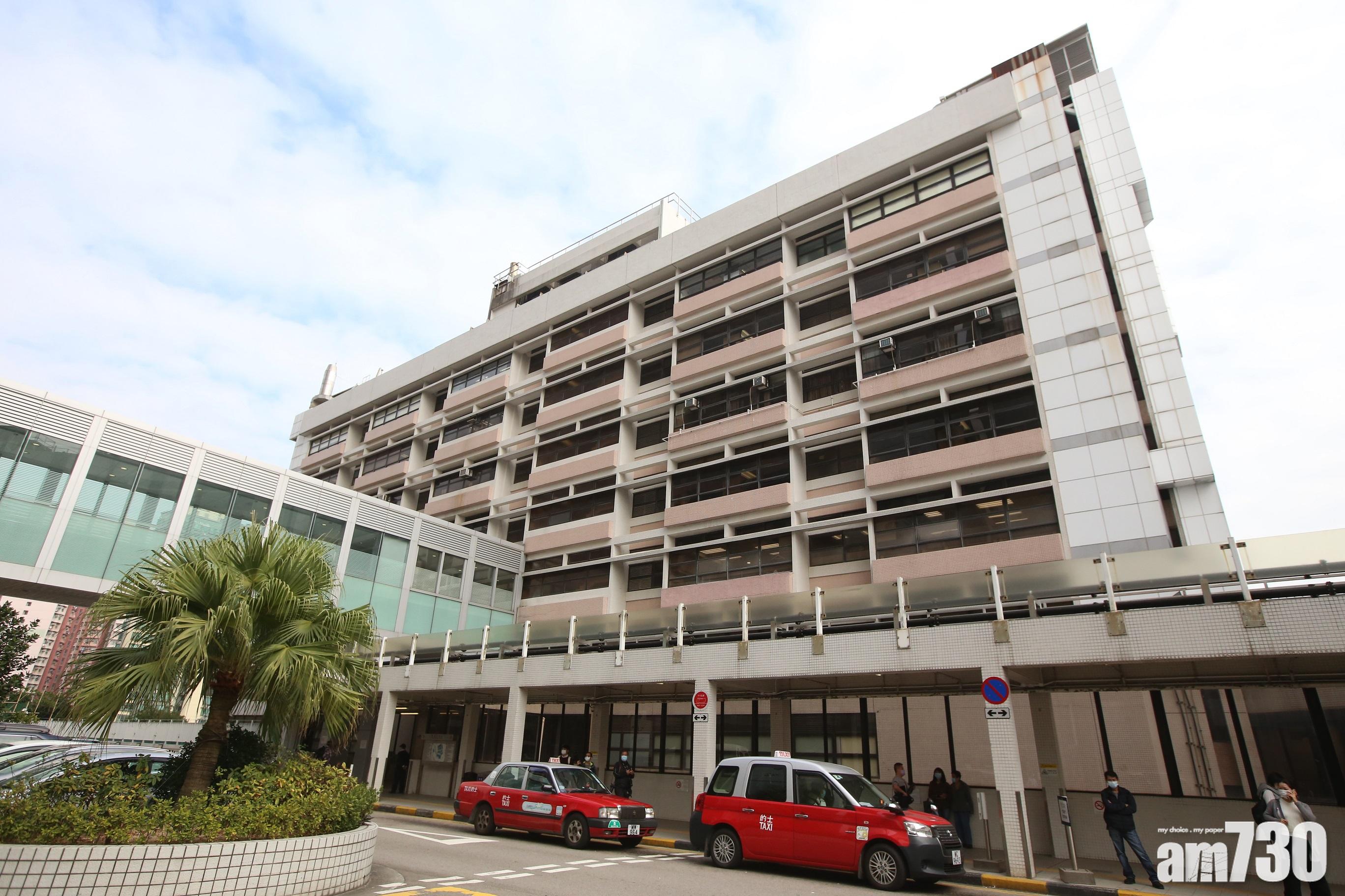 消息指瑪嘉烈內科病房至少5人初步確診新冠肺炎。(黃文山攝)