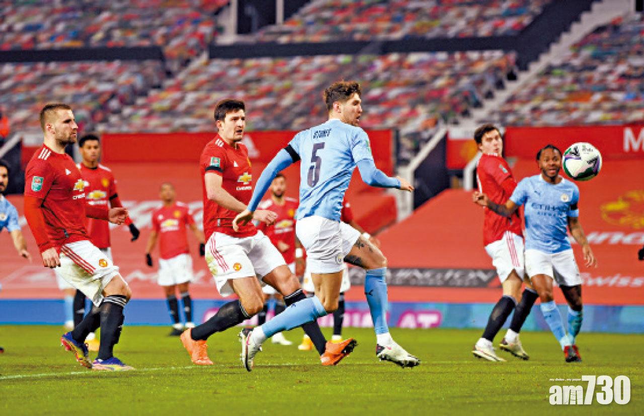 史東斯先開紀錄。