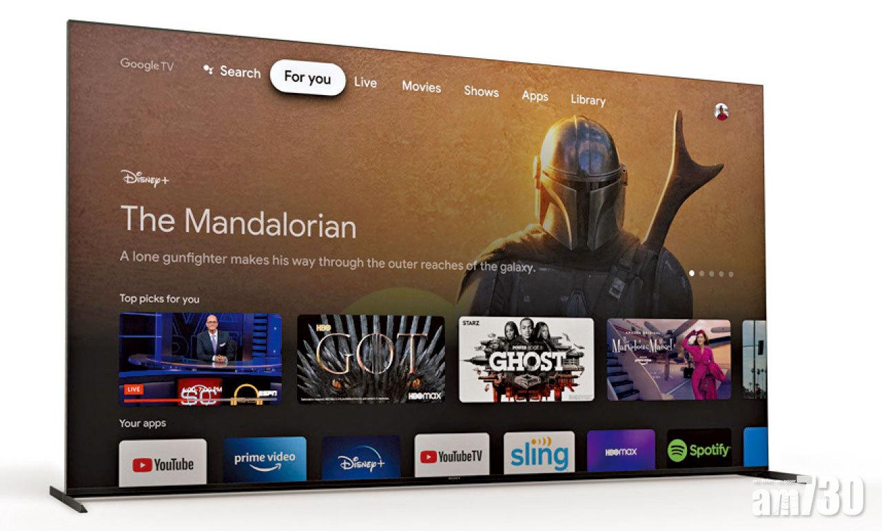 全線改用Google TV介面,兼容性更高。