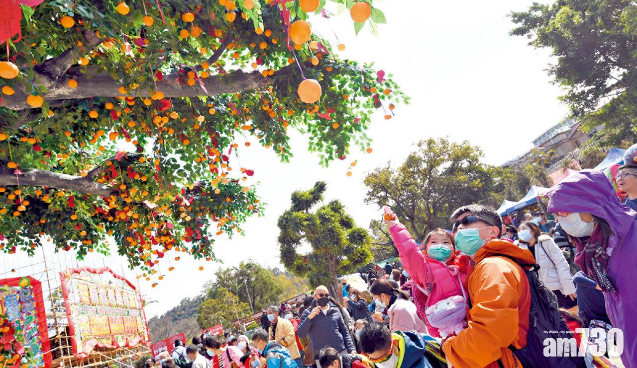 今年林村許願節取消。(資料圖片)