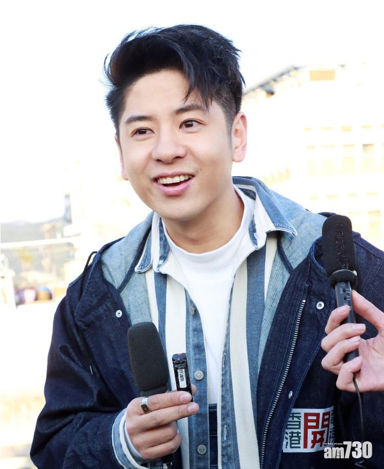 許廷鏗與田中圭撞樣,他笑言希望和丹爺拍下《大叔的愛》。