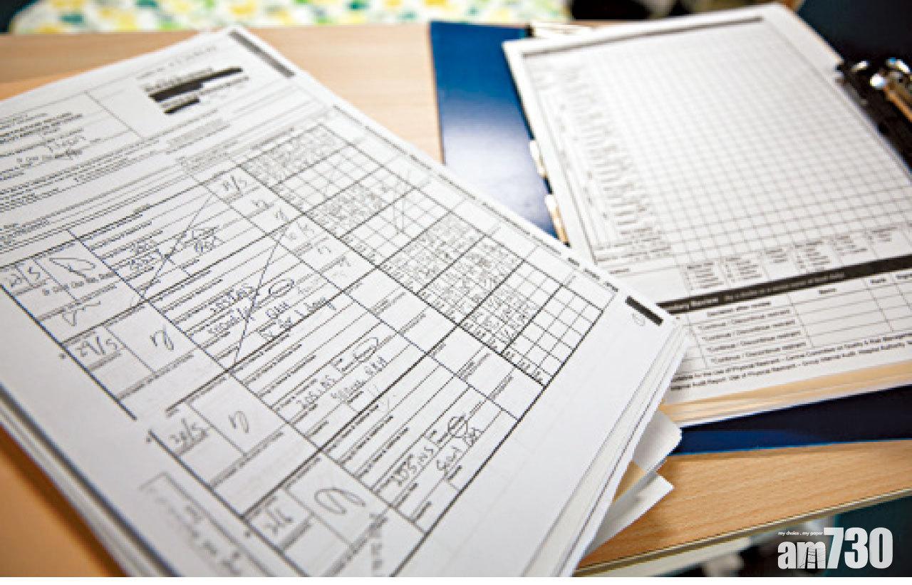 過去以人手填寫病歷相當耗時。