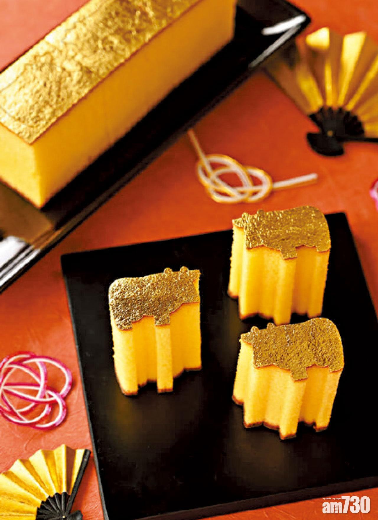 金澤萬久牛年金箔蛋糕。$205.7(早鳥價)