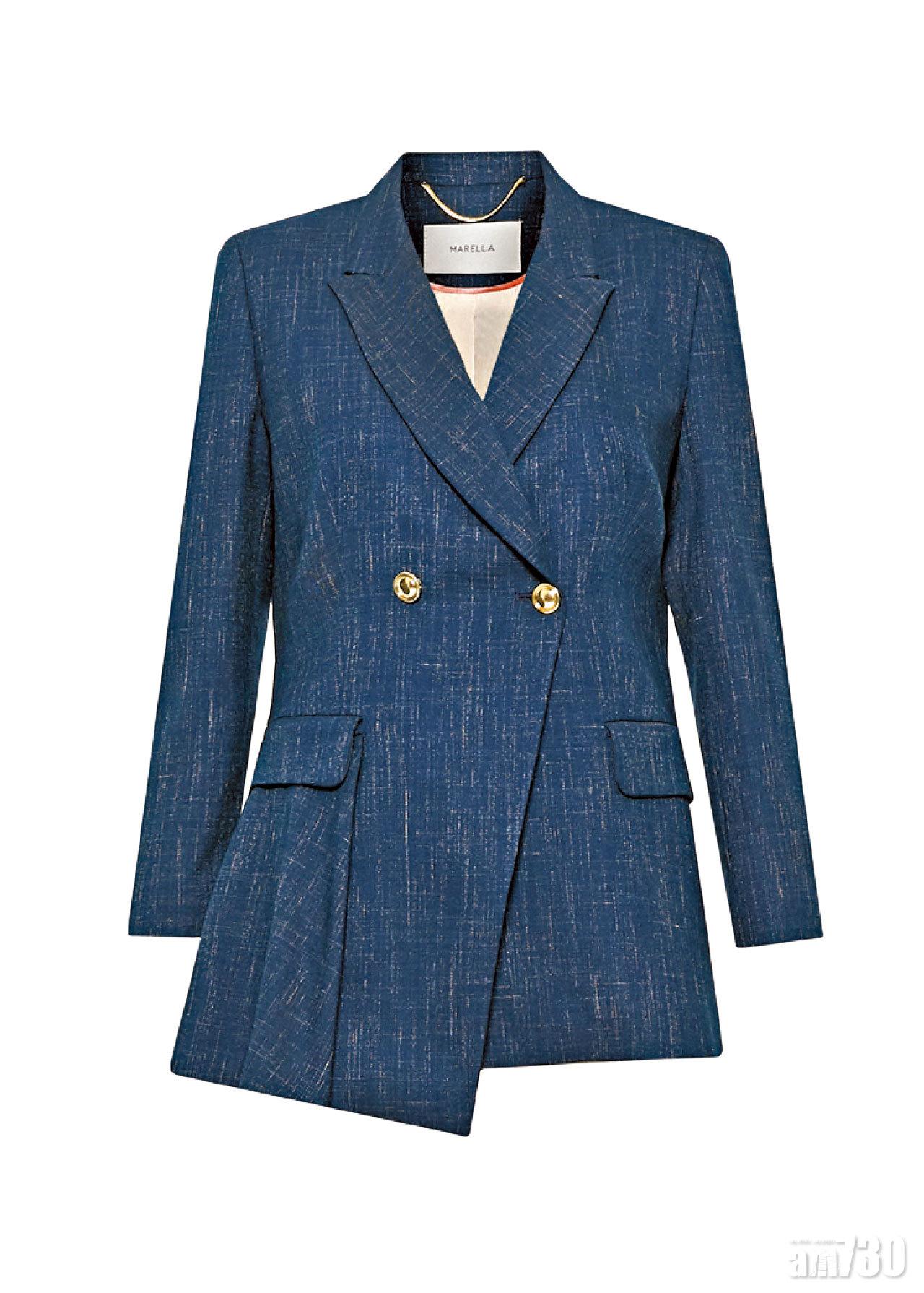 藍色孖襟
blazer $3,880(D)