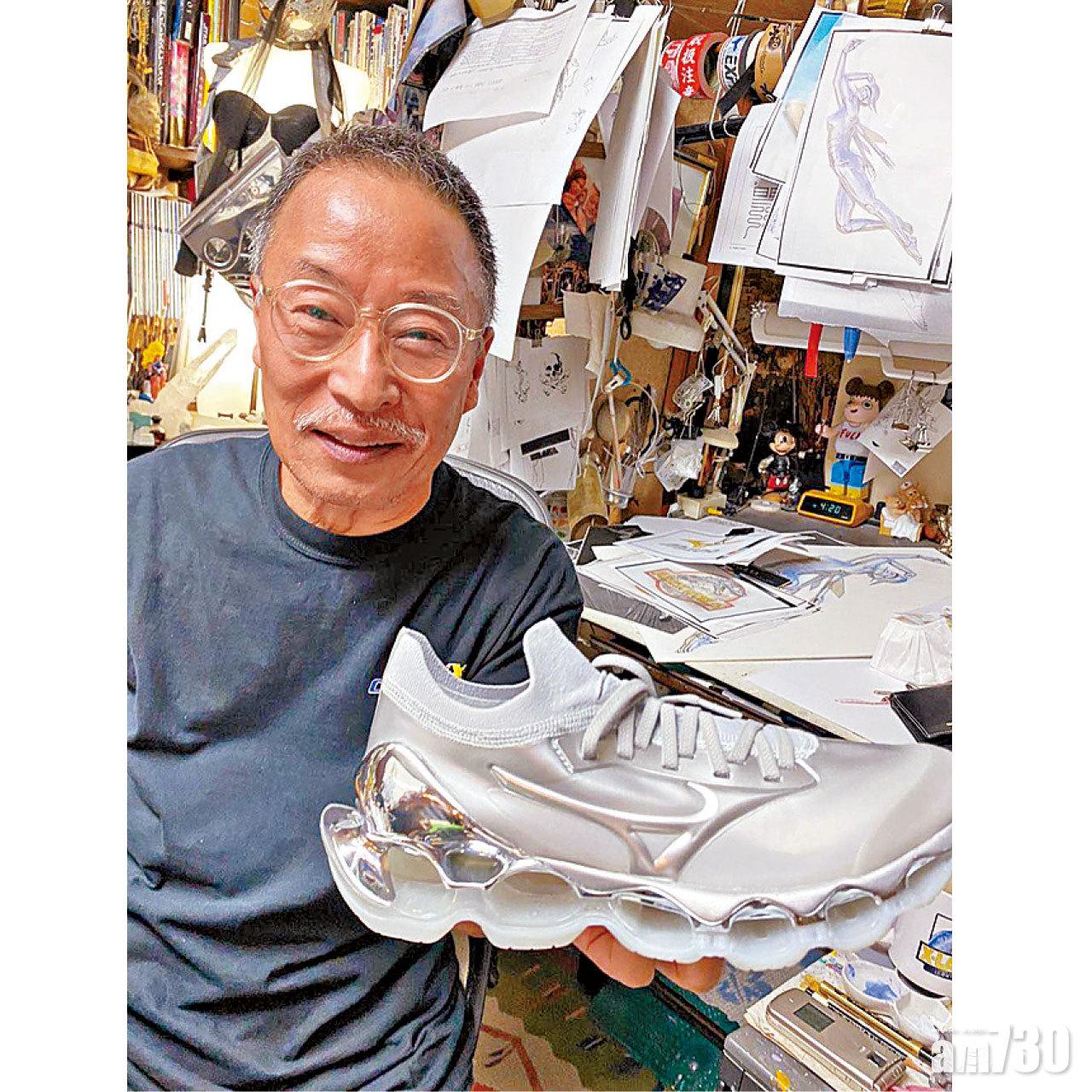 曾與Dior Men合作的空山基,最近更以「Sexy Robot」概念與MIZUNO聯名。