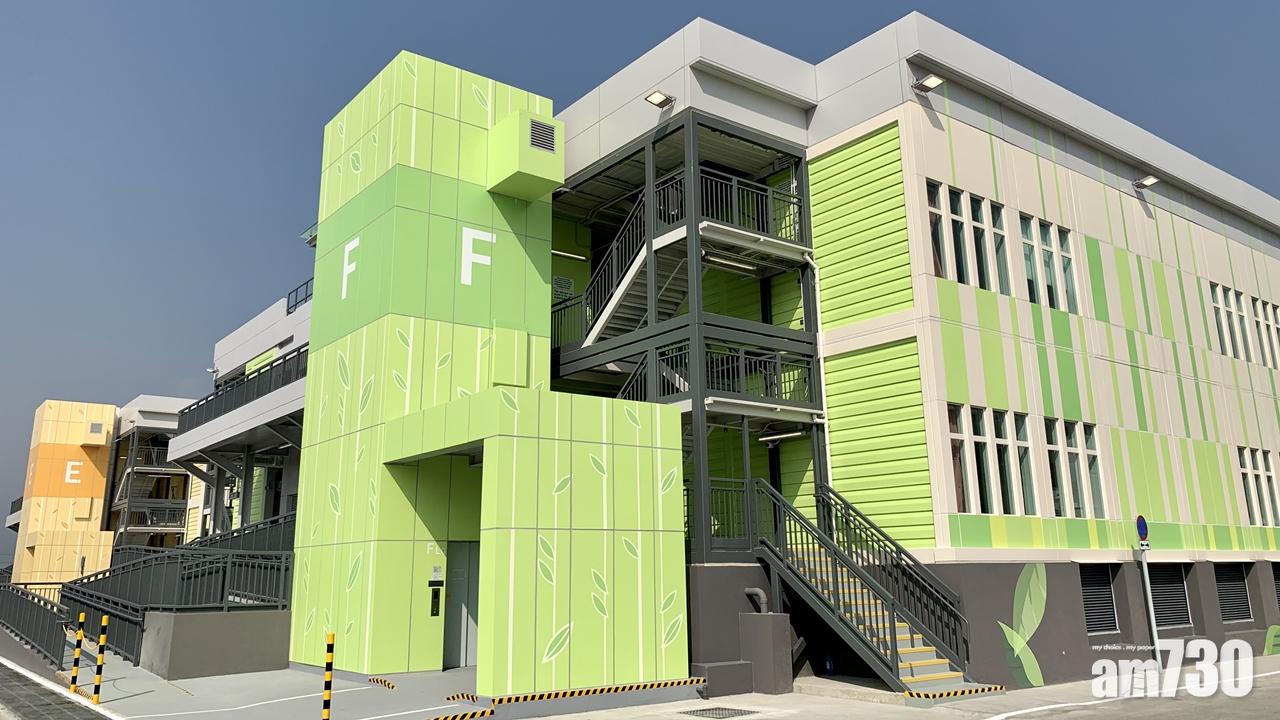 北大嶼山醫院感染控制中心本月26日啟用,首階段先啟用48張隔離病床。(黃焯楹攝)