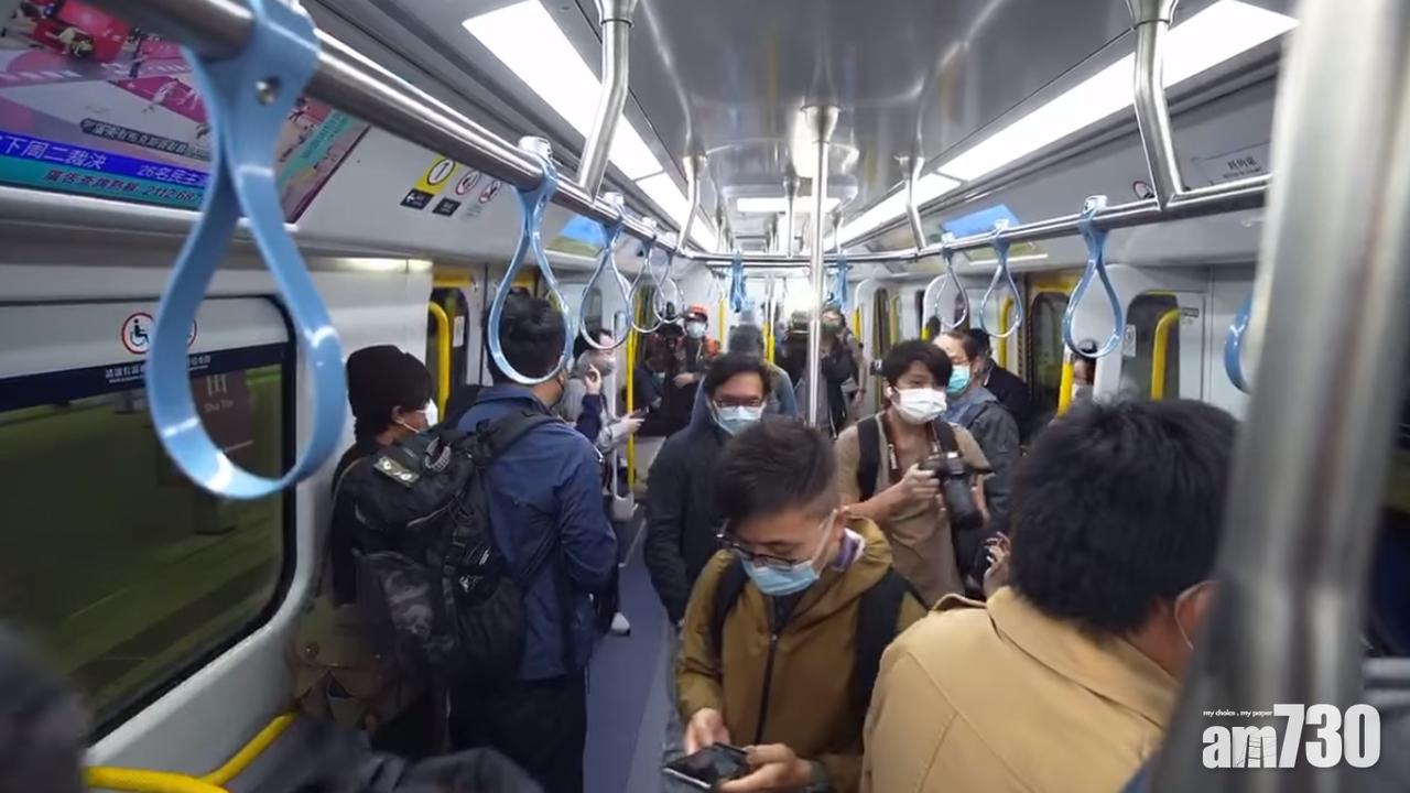 港鐵表示,根據觀察,新系統運作大致正常,車站運作亦大致暢順。(港鐵影片截圖)