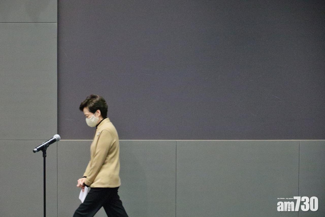 林鄭月娥指,通識改革後不再叫做通識科。(莊振邦攝)