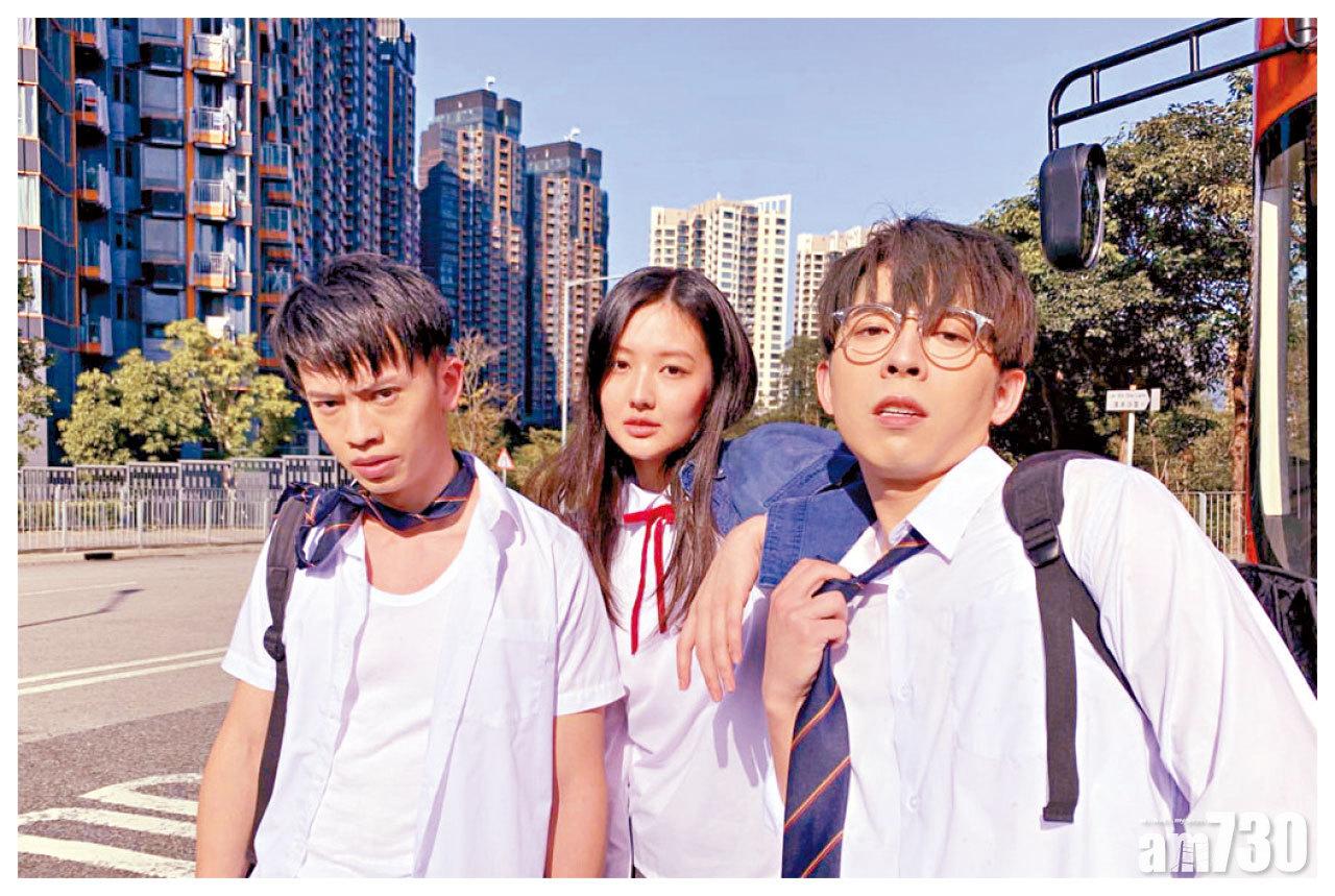 三位主角,左起:Locker、譚旻萱、Edan。(圖片來源:譚旻萱IG)