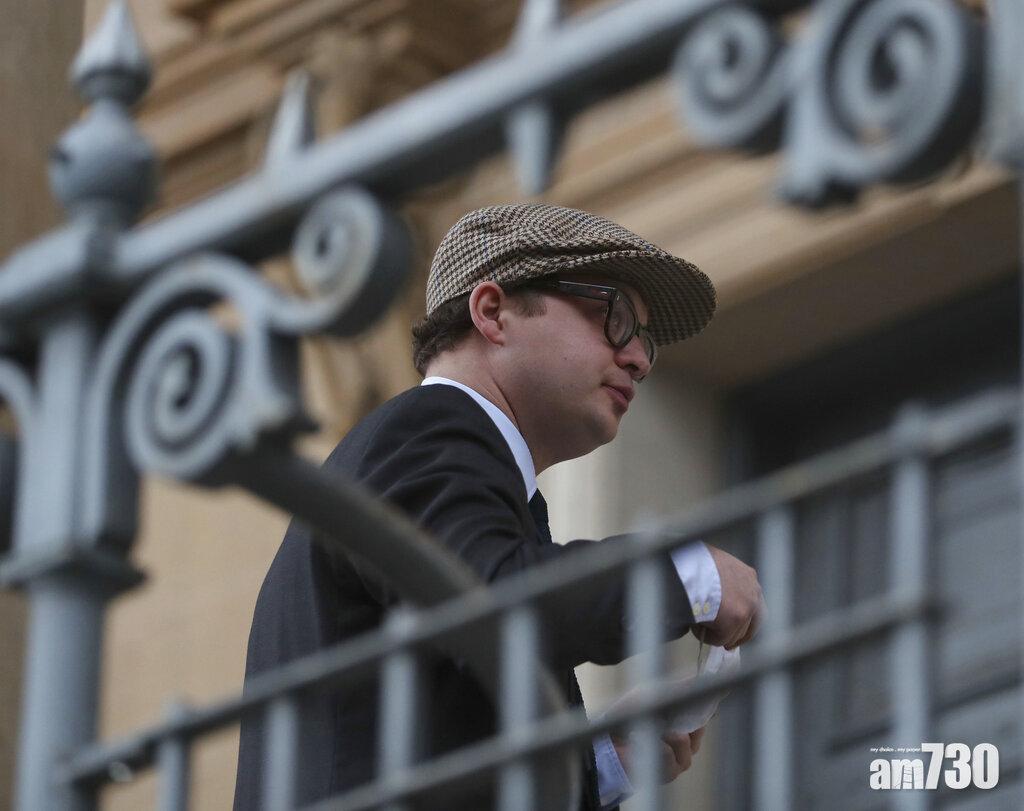 鮑斯-里昂周二到蘇格蘭法院聽判。(美聯社)