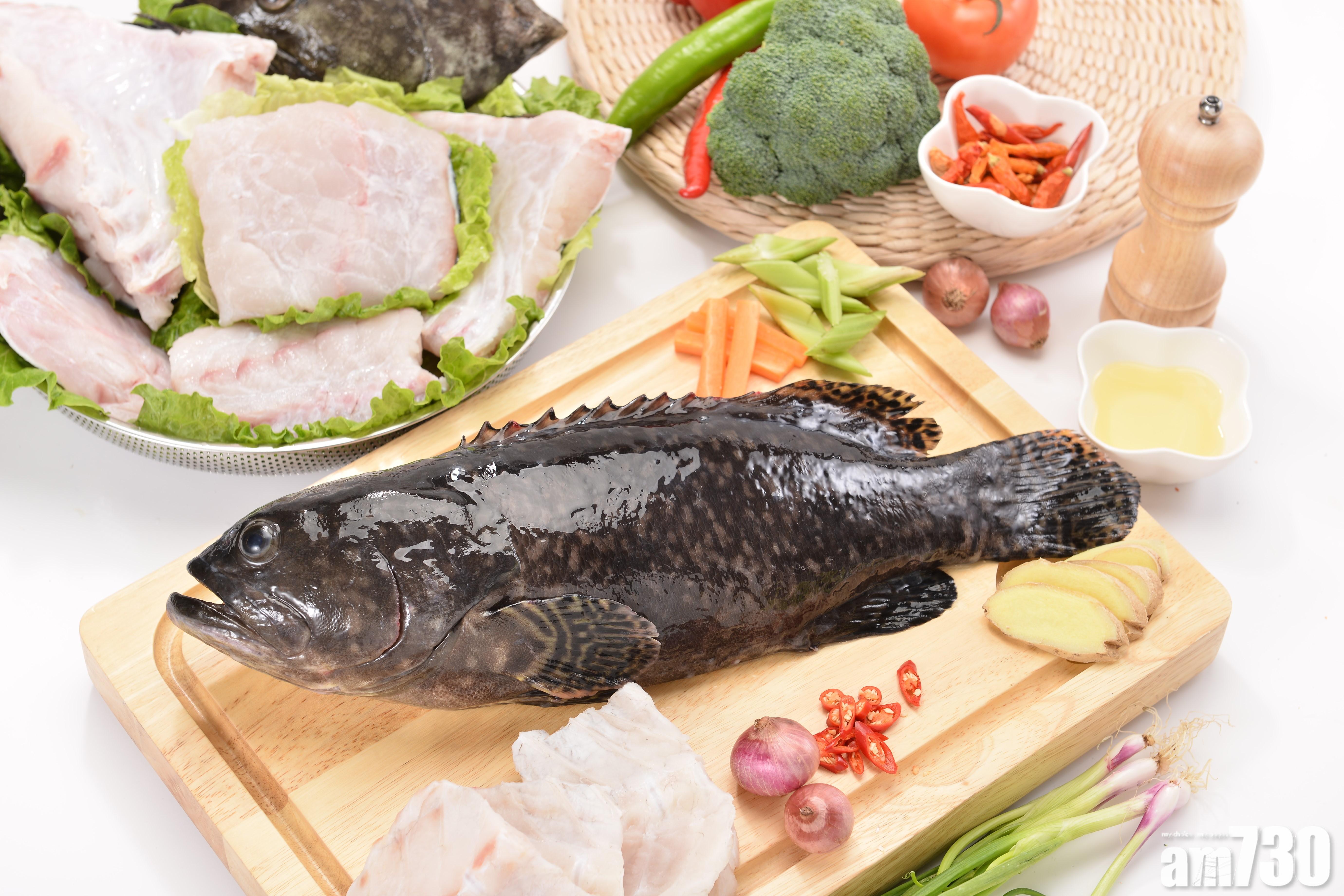 除了有原條花尾龍躉外,亦有分切成不同部位零售供應。