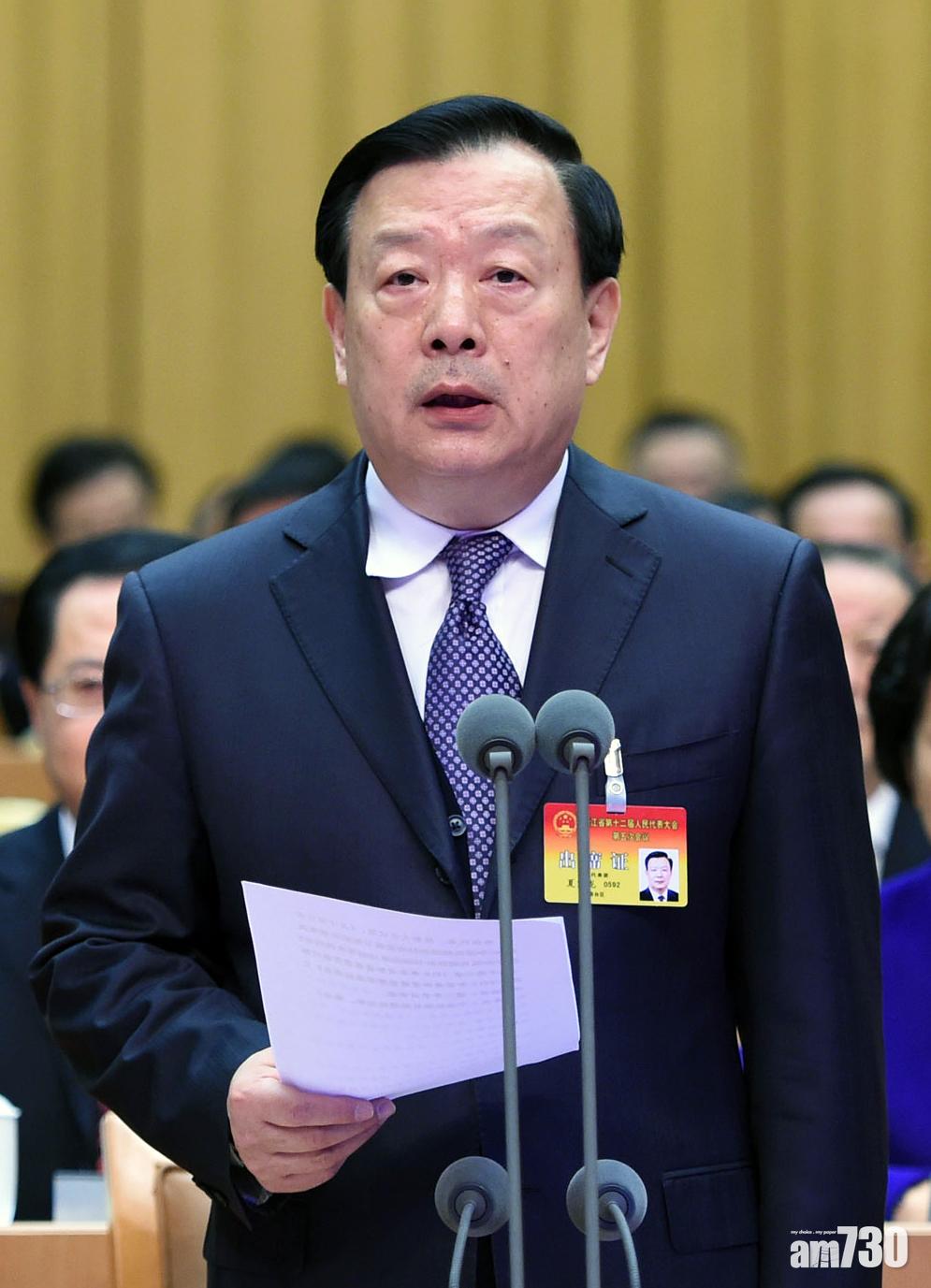 夏寶龍出席座談會聽改善選舉意見。(資料圖片)