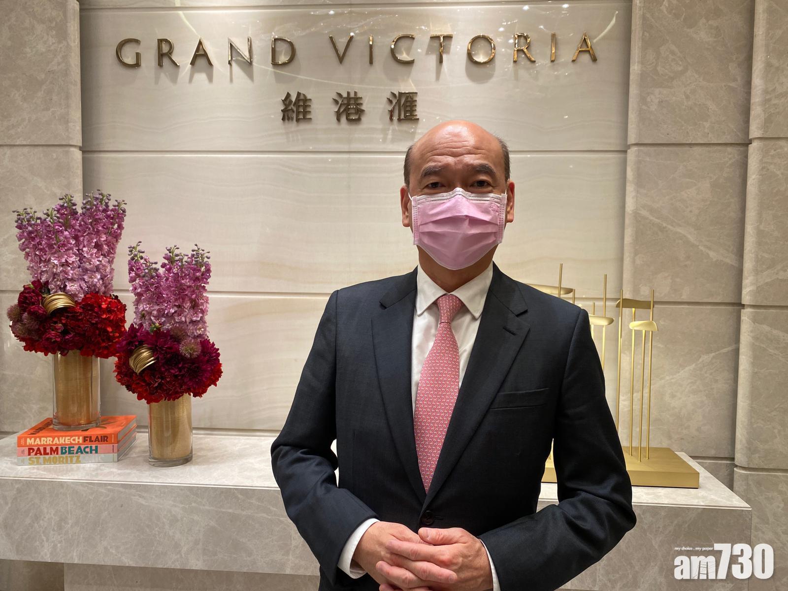 陳永傑相信發展商有意以平價起動樓盤,料維港滙I首批單位可「一Q清枱」,掀搶購熱潮。