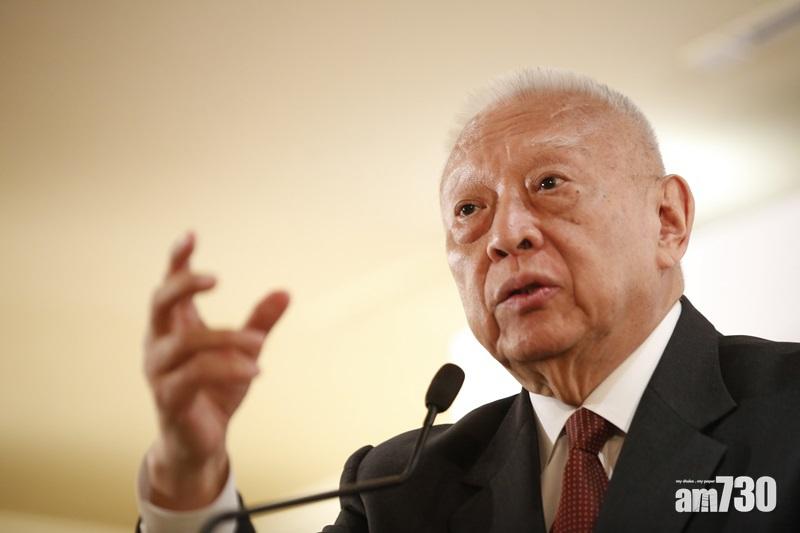董建華指,中央完善香港選舉制度後,對國家和香港長遠會更好。(資料圖片)