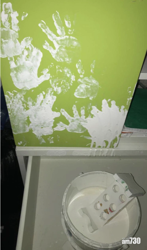 玩油漆。(互聯網)