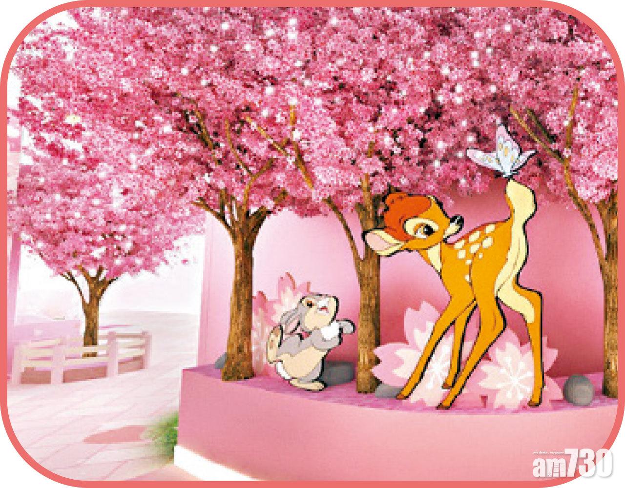 「迪士尼經典」系列人氣角色亦會「粉」墨登場。