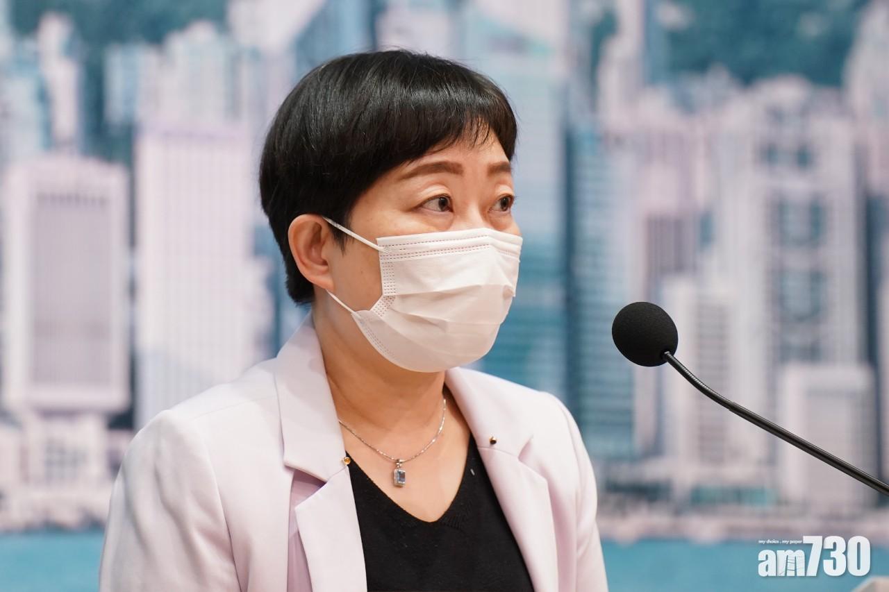 張竹君認為接種科興疫苗後確診的男督察與接種疫苗無關。(陳奕釗攝)