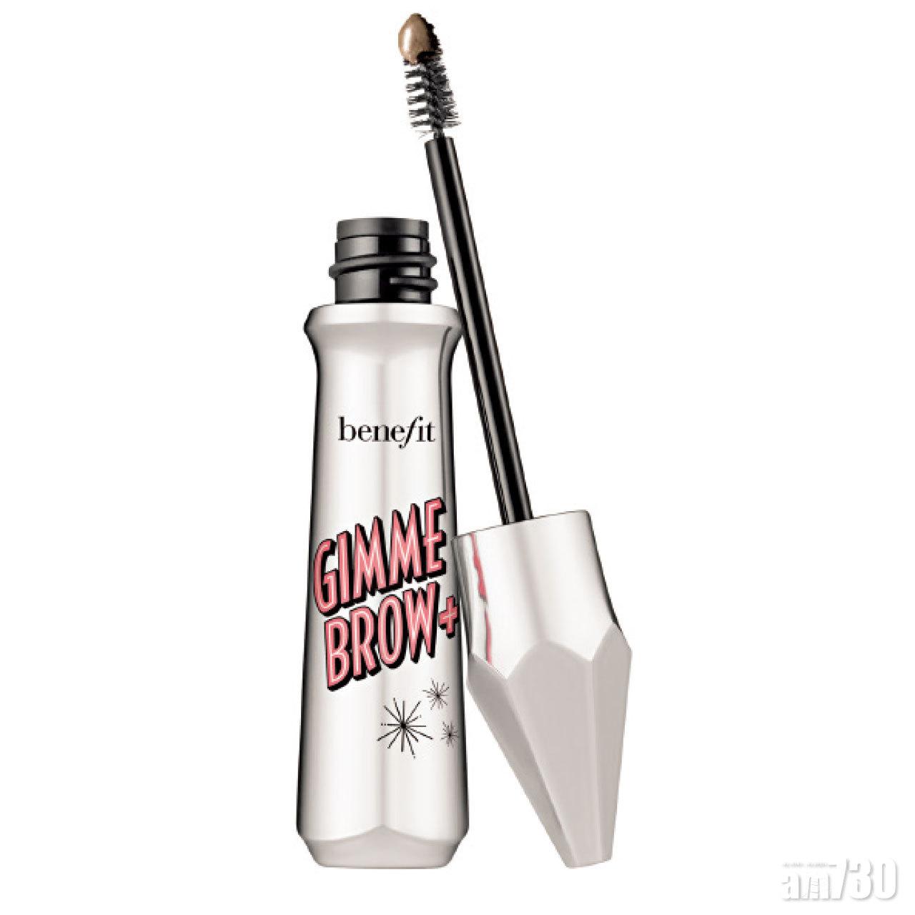 Gimme Brow+豐眉膏升級版 $225 (a)
含超微細纖維,能黏附於皮膚及毛髮上,配合特製的細小錐形刷頭,輕易掃出自然豐盈眉妝。