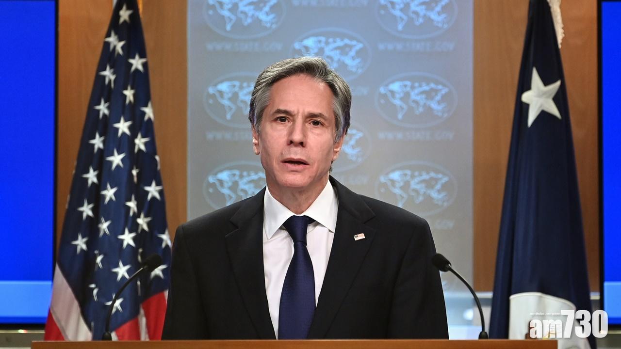 美國下令撤走駐緬甸部分人員,布林肯籲跨國企業與挺軍方企業斷絕來往。(AP)