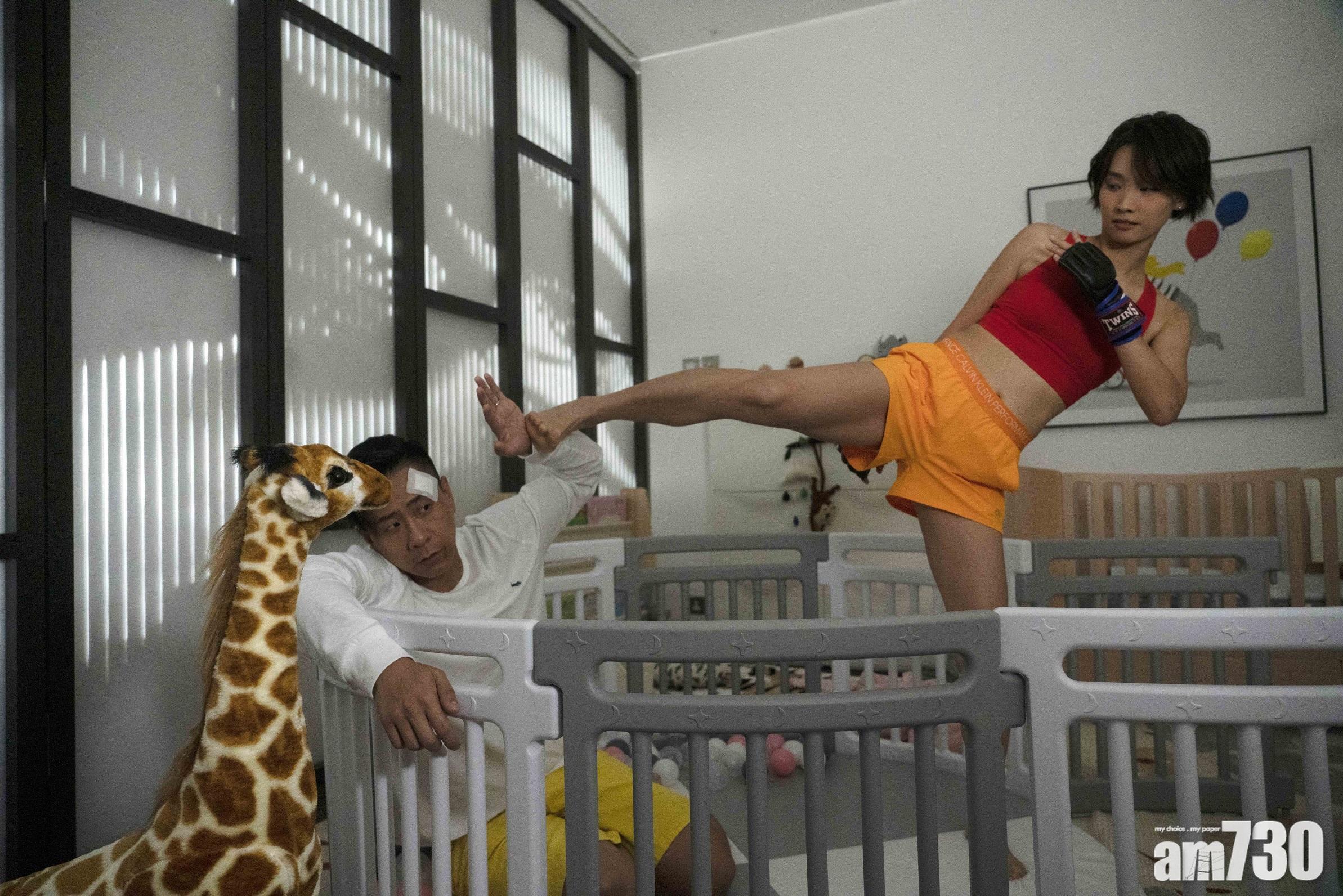 經常「偷食」挑戰老婆底線的灰熊(朱栢康飾),實質是老婆奴。(劇照)