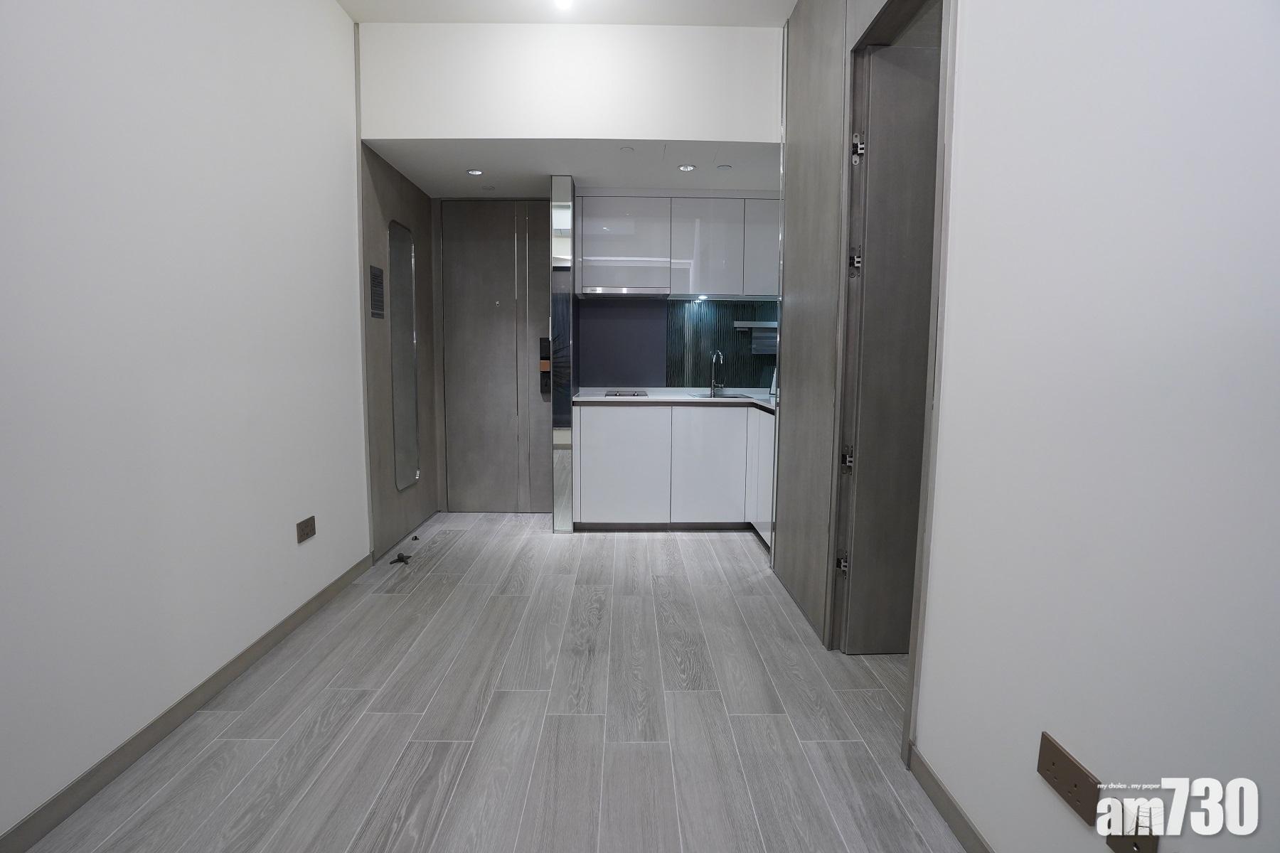 18E單位交樓標準示範單位。(陳奕釗攝)