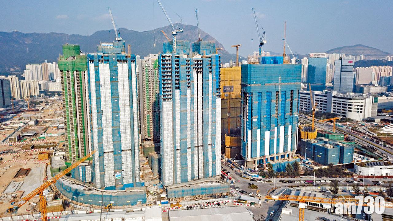 啟德THE HENLEY I 兩房半或以上單位佔約34%。 (鍾式明攝)