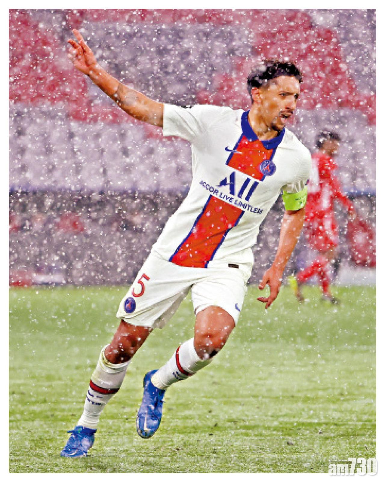 馬昆奴斯入球後傷出。