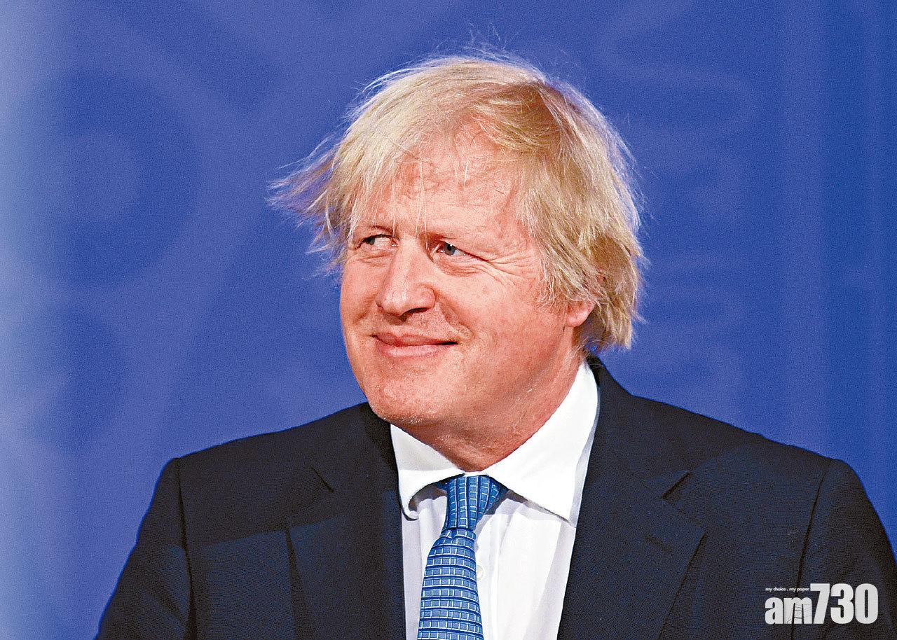 英國首相約翰遜。(路透社)