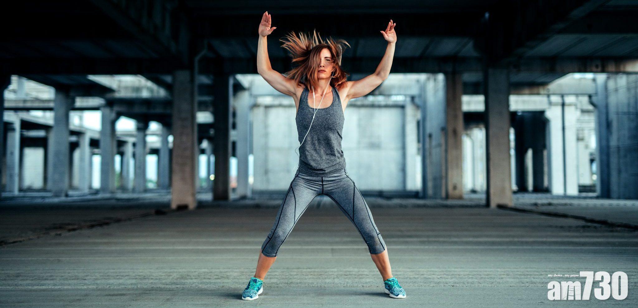 HIIT可按自己能力配搭不同運動,如Jumping Jack等。